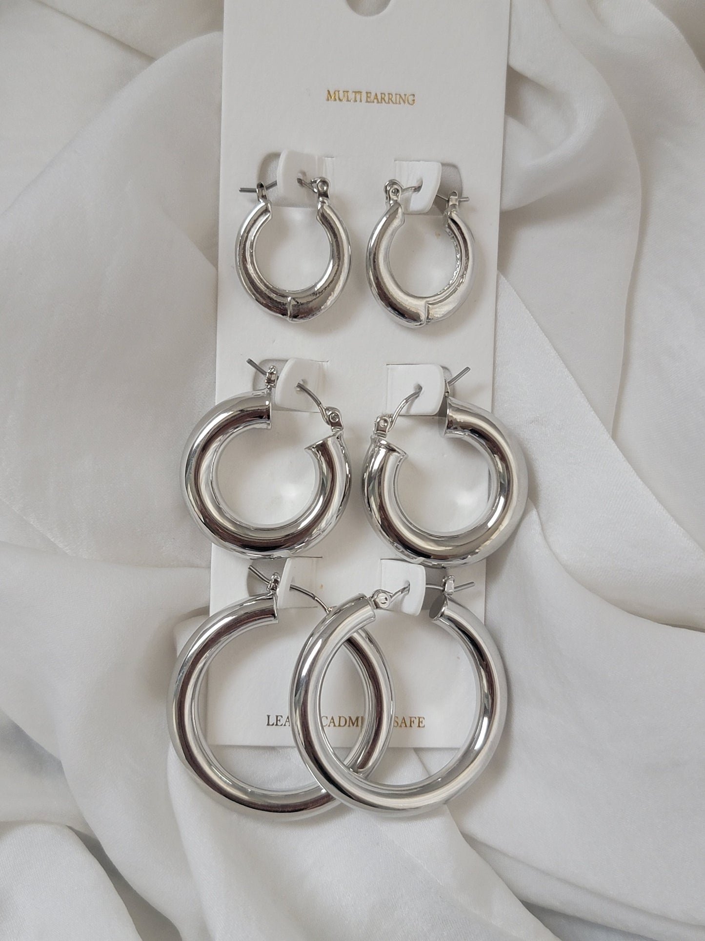 Trifecta Hoop Set