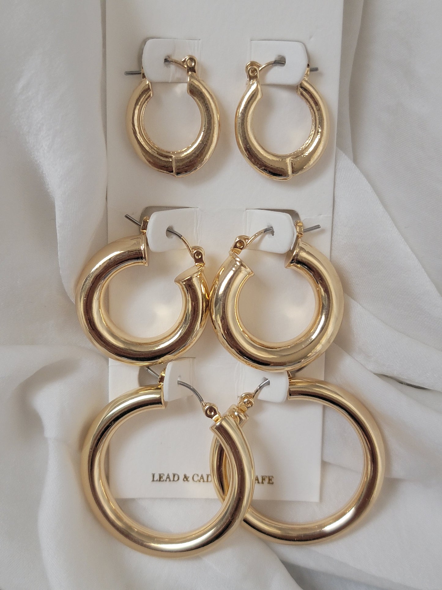 Trifecta Hoop Set