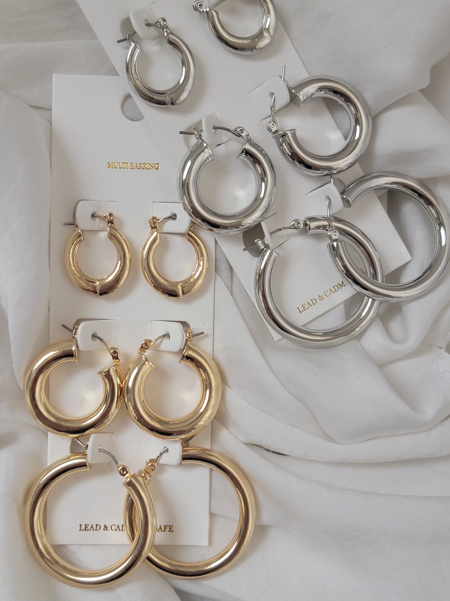 Trifecta Hoop Set